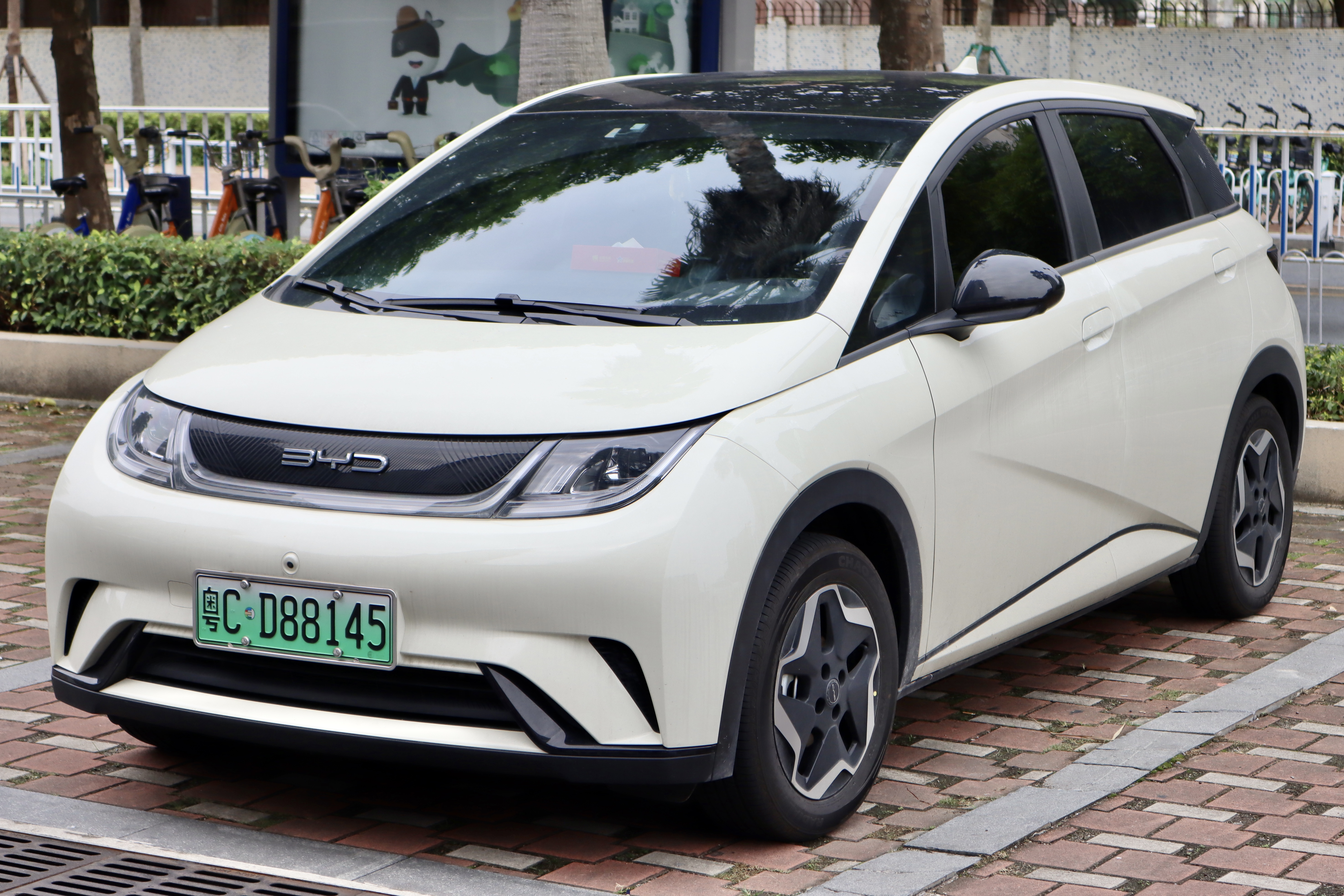 BYD Dolphin electric hatchback, front view